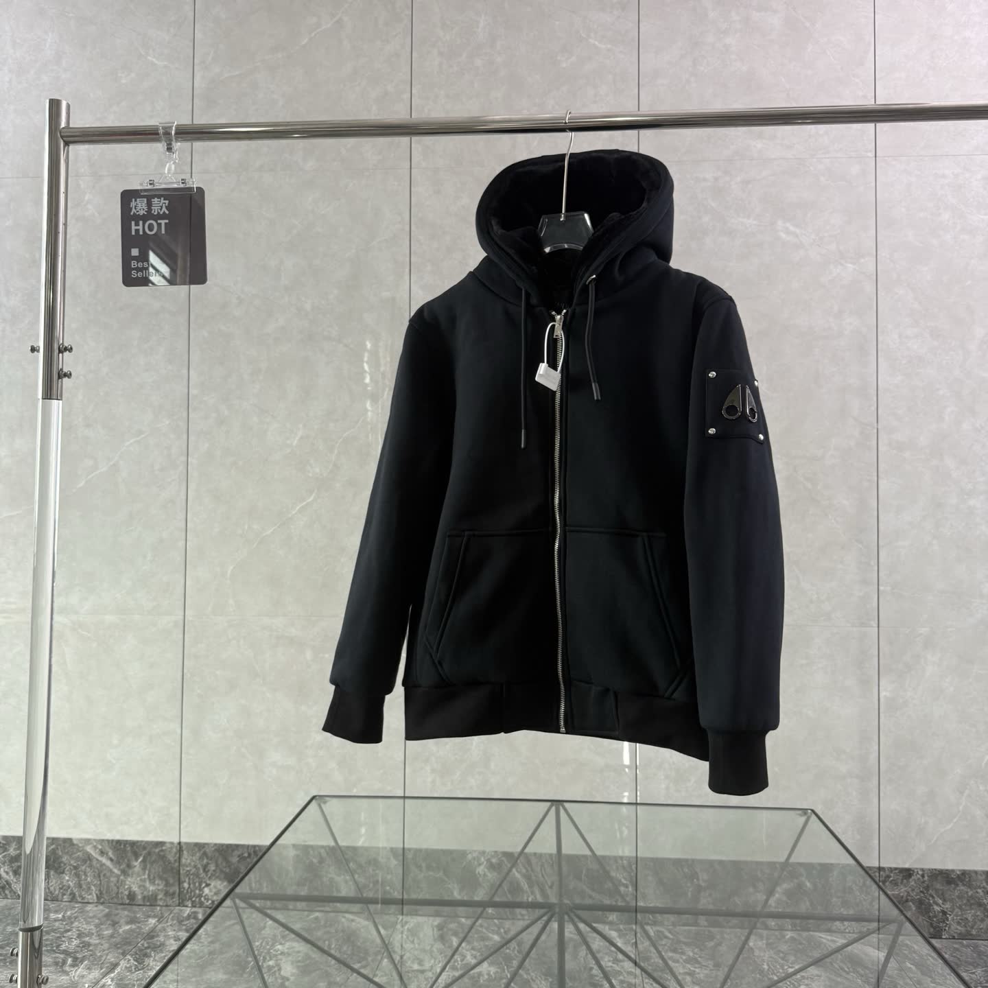 Moose Knuckles Hooded Zip Jacket Moose Knuckles Hooded Zip Jacket